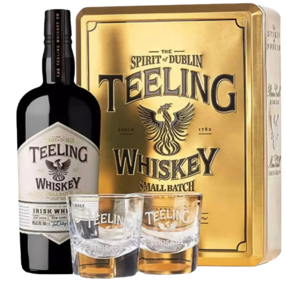Teeling Small Batch Whiskey Gold Edition (FDíszdoboz+2 Pohár) (0,7L|46%)