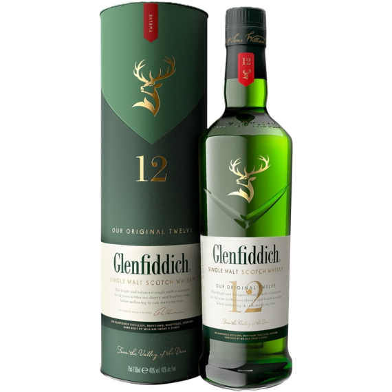 Glenfiddich 12 Years Whisky (1,0L | 40%)