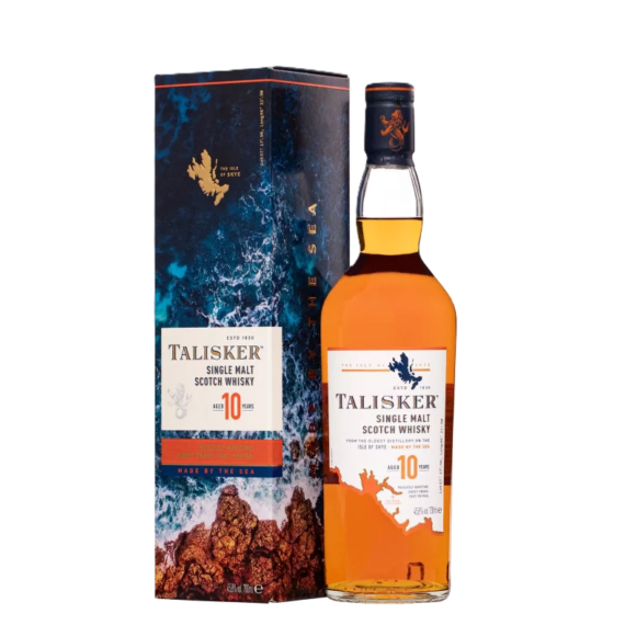 TALISKER 10 ÉVES SKÓT S.M. WHISKY (0,7L | 45,8%)